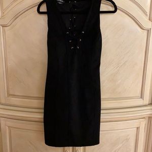Bebe black fitted mini size M